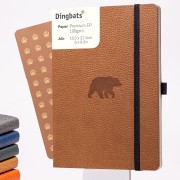 Notebook Brown Bear soft Cover A5